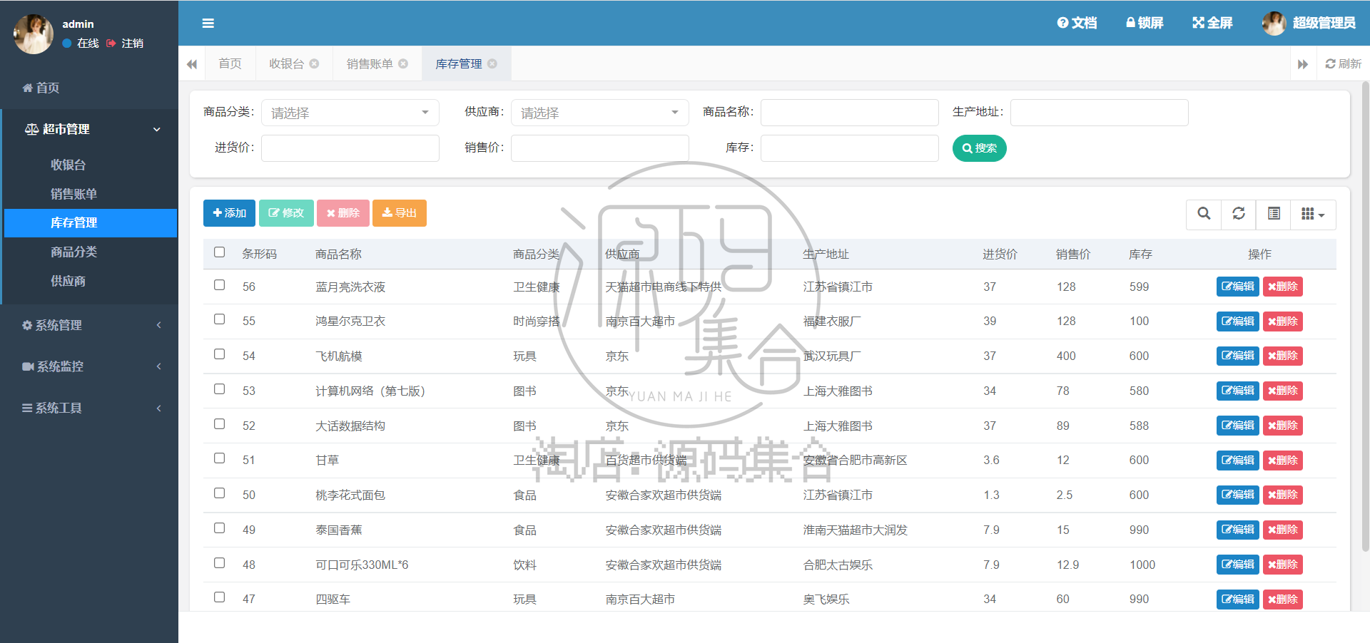 SpringBoot项目在线书城购物商城系统源码Jsp JavaWeb Bootstrap