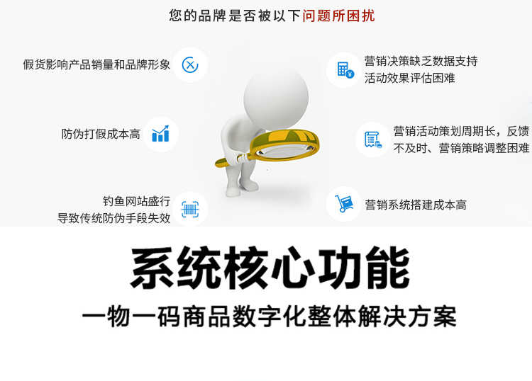 微信小程序溯源防伪系统一物一码软件追溯二维码食品农产品源码