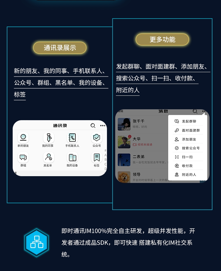 即时通讯app 万人群红包玩法牛牛机器人一键禁抢群禁言源码包上架