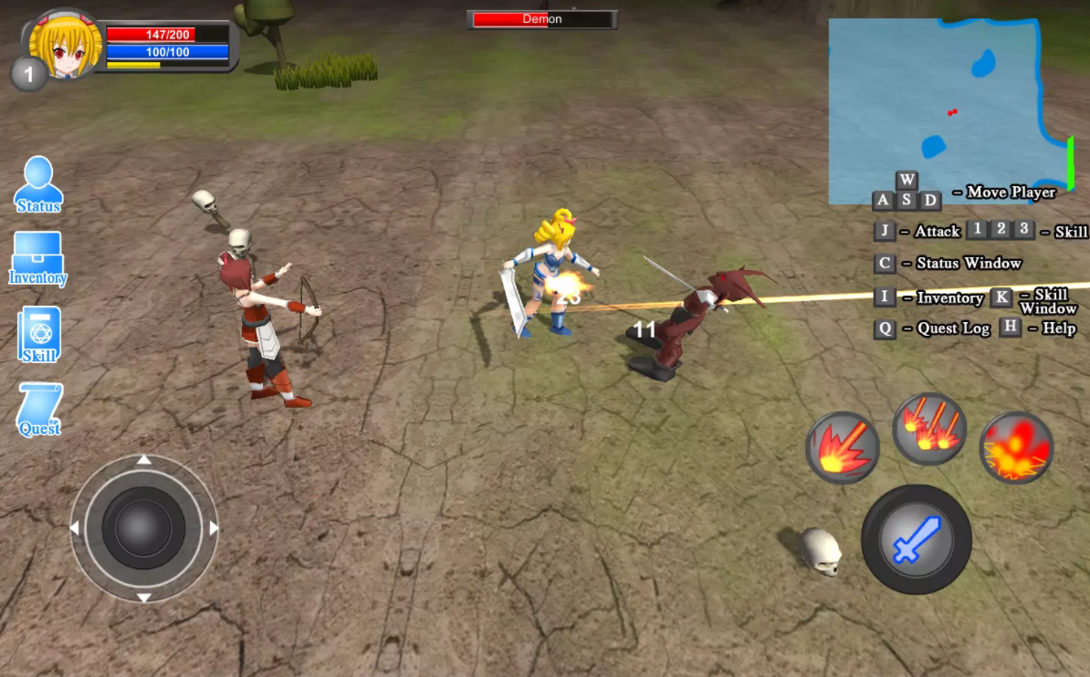 Unity Top Down Action RPG 3.5 俯视角色扮演游戏项目源码