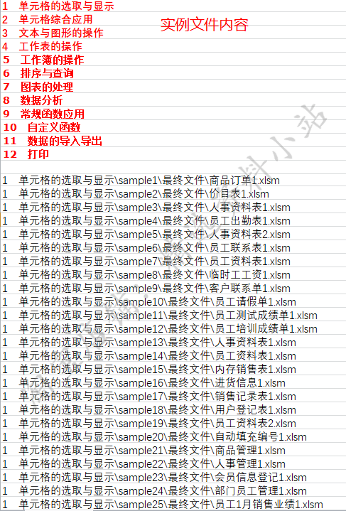EXCEL VBA宏编程实例源代码范例xlsm源码操作工作簿调用操作图表