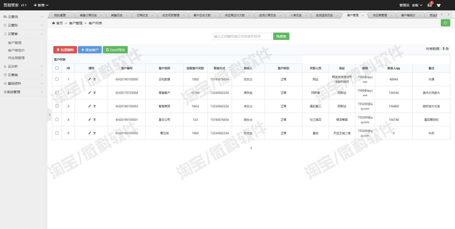 SpringBoot贸易进销存系统Java进货销售库存web财务jsp源码mysql