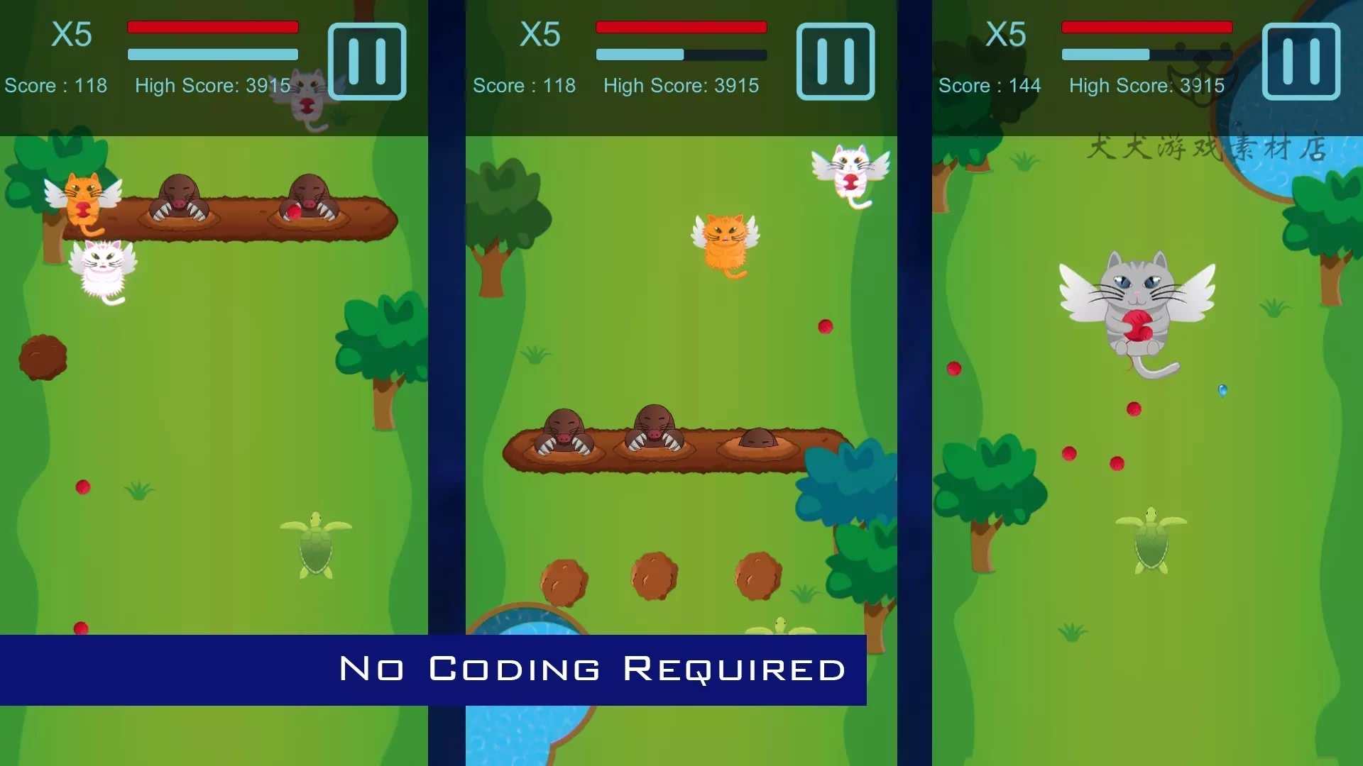 Unity3D Shmup Boss 2.02 卷屏滚屏飞行射击游戏源码非Baby