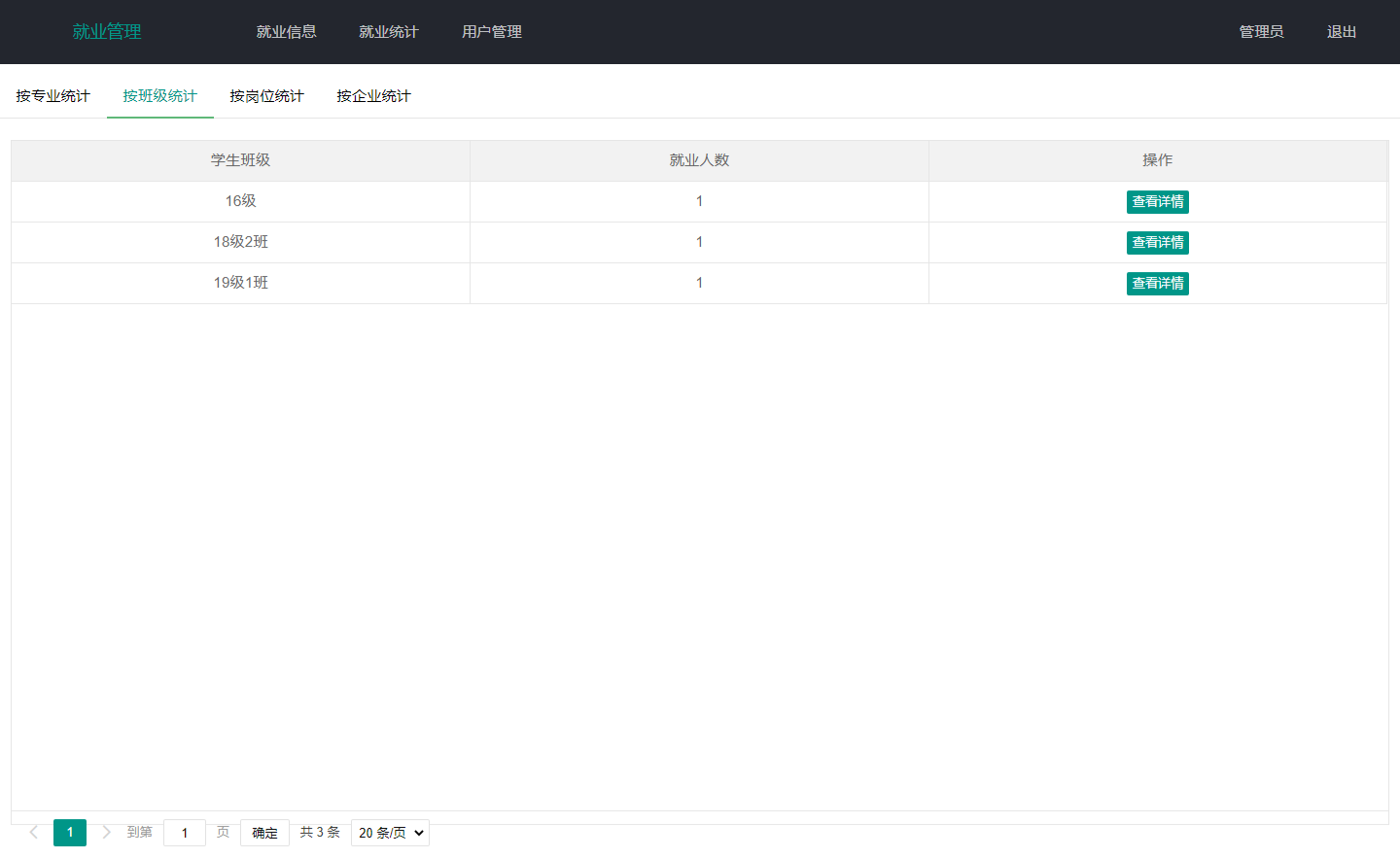 基于SpringBoot大学毕业生就业信息管理系统java源码mysql有演示