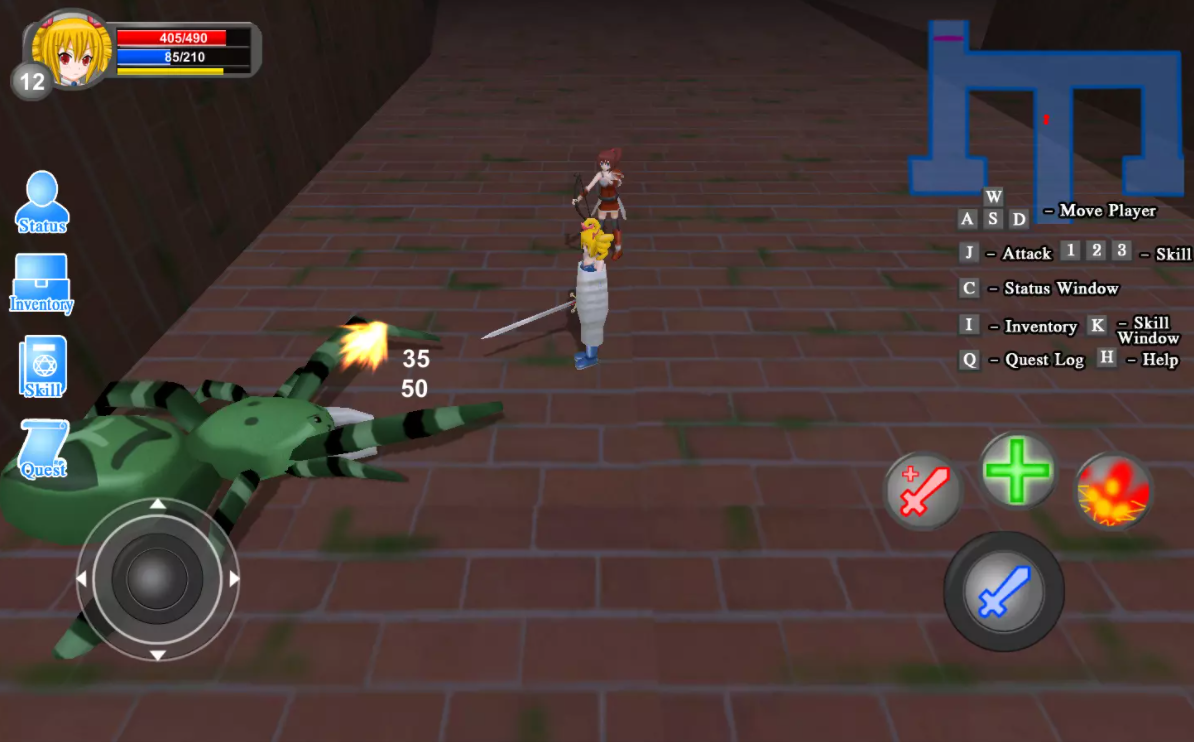 Unity Top Down Action RPG 3.5 俯视角色扮演游戏项目源码