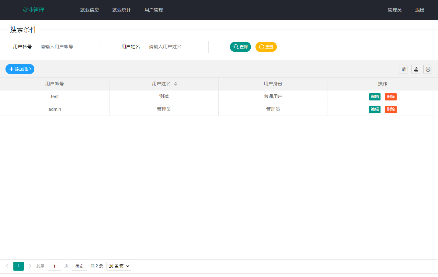 基于SpringBoot大学毕业生就业信息管理系统java源码mysql有演示