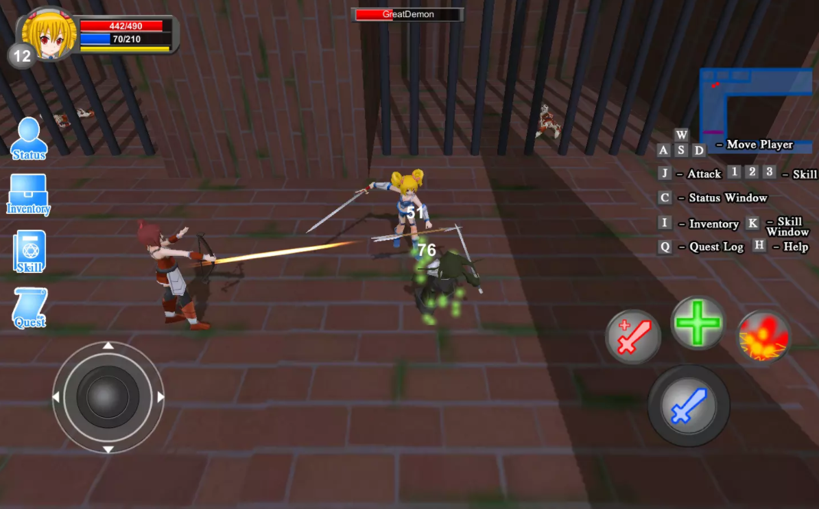 Unity Top Down Action RPG 3.5 俯视角色扮演游戏项目源码