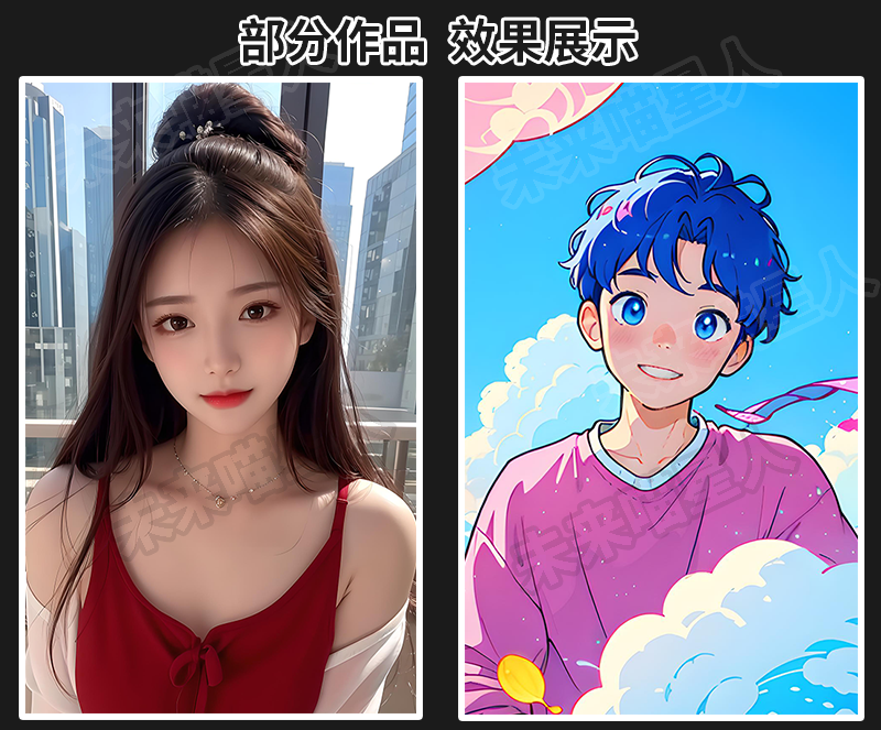 智能ai绘画图一键生成批量ai漫改手机电脑软件工具教程VI形象设计