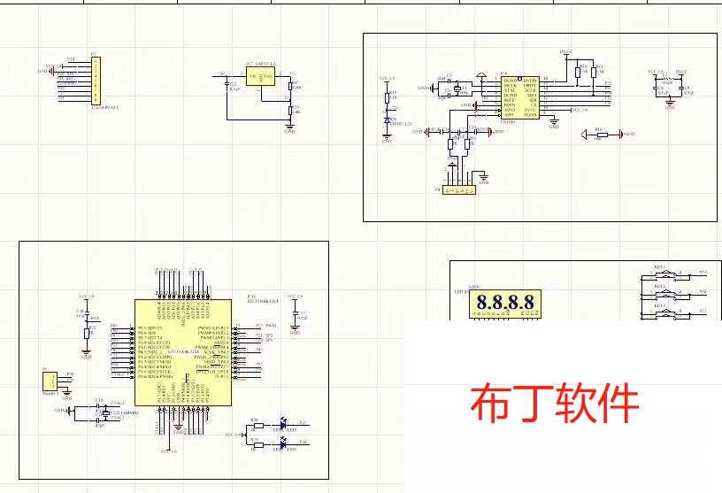 可调量程智能压力开关PCB+原理图+源码采用STC15单片机设计