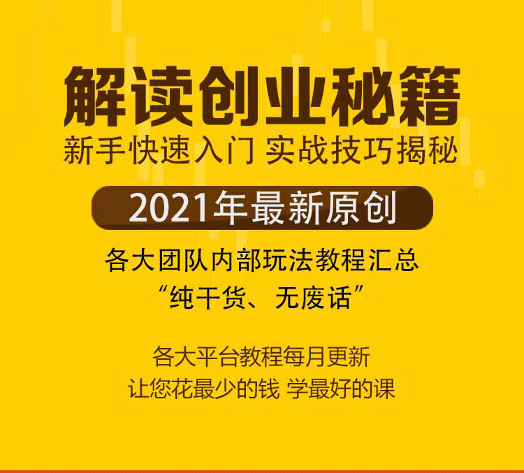 信息差项目教程各种全新热门玩法操作网络创业副业赚钱视频课程