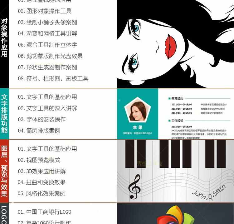 PS教程PR视频Ae软件课程Ai平面设计C4D零基础Cad全套3Dmax效果图