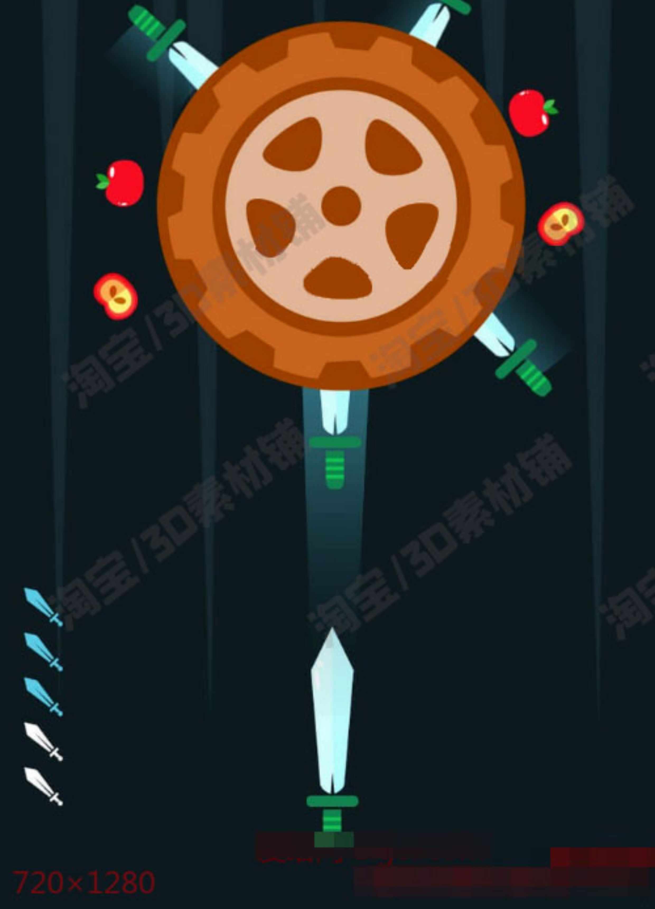 Unity3d刀击水果小游戏源码休闲益智U3D完整项目安卓手机开发素材