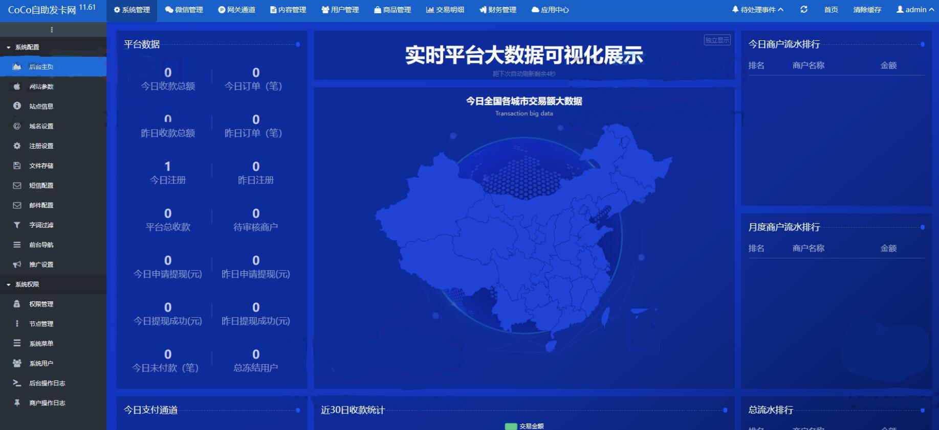 CoCo鲸发卡发卡系统源码个人网站自动发卡网一条龙发卡搭建服务