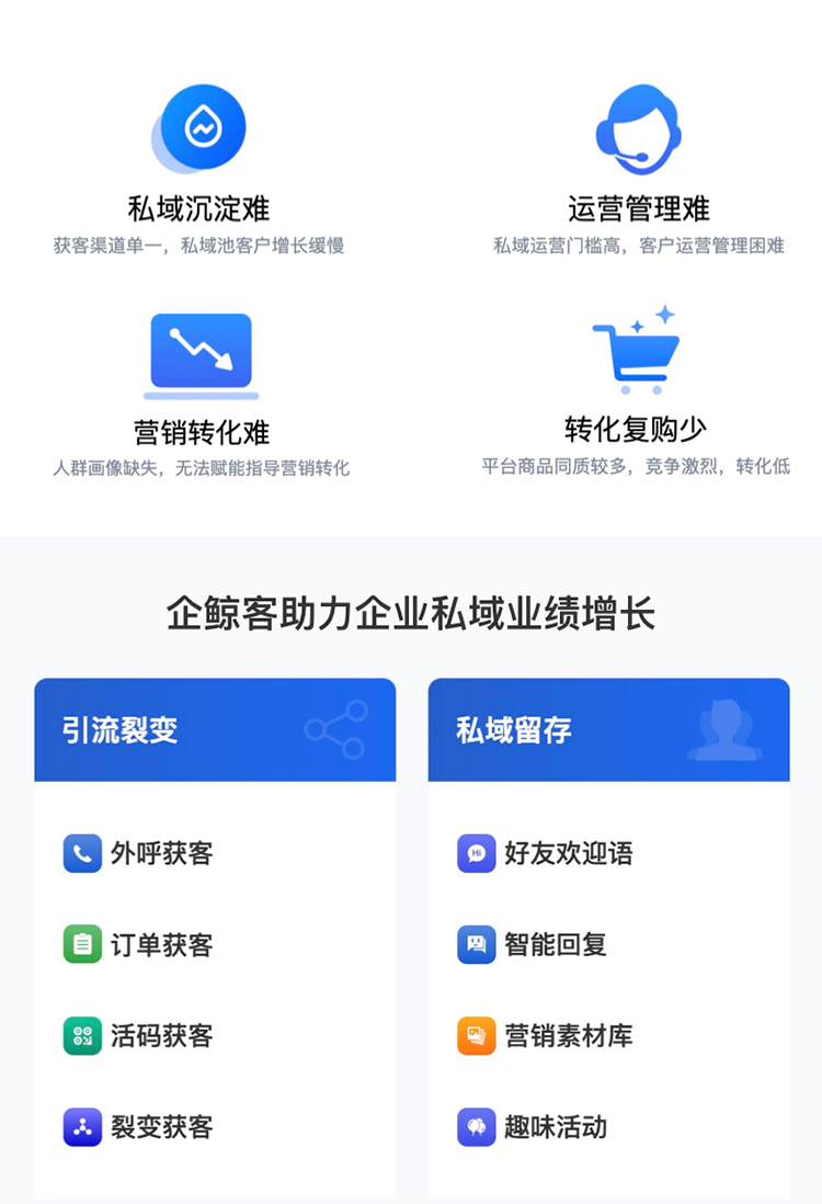 企业微信scrm源码贴牌代理销售管理私域客户管理会话存档系统软件