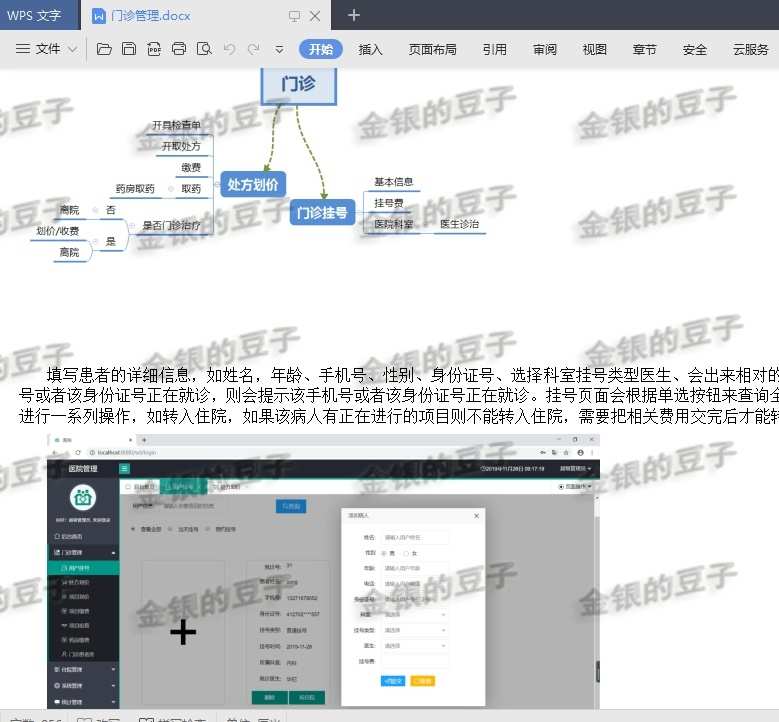 springboot layui医院管理系统医药管理门诊住院排班药房药品源码
