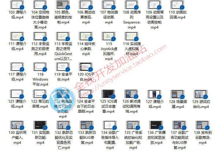 Unity3D游戏U3D/C#编程学习零基础入门角色渲染视频教程/资源素材